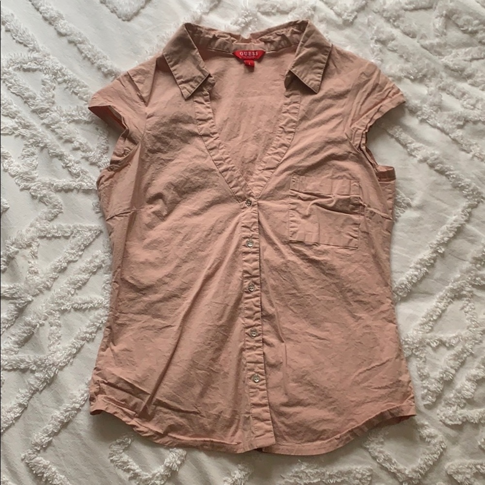 Collared Guess Top